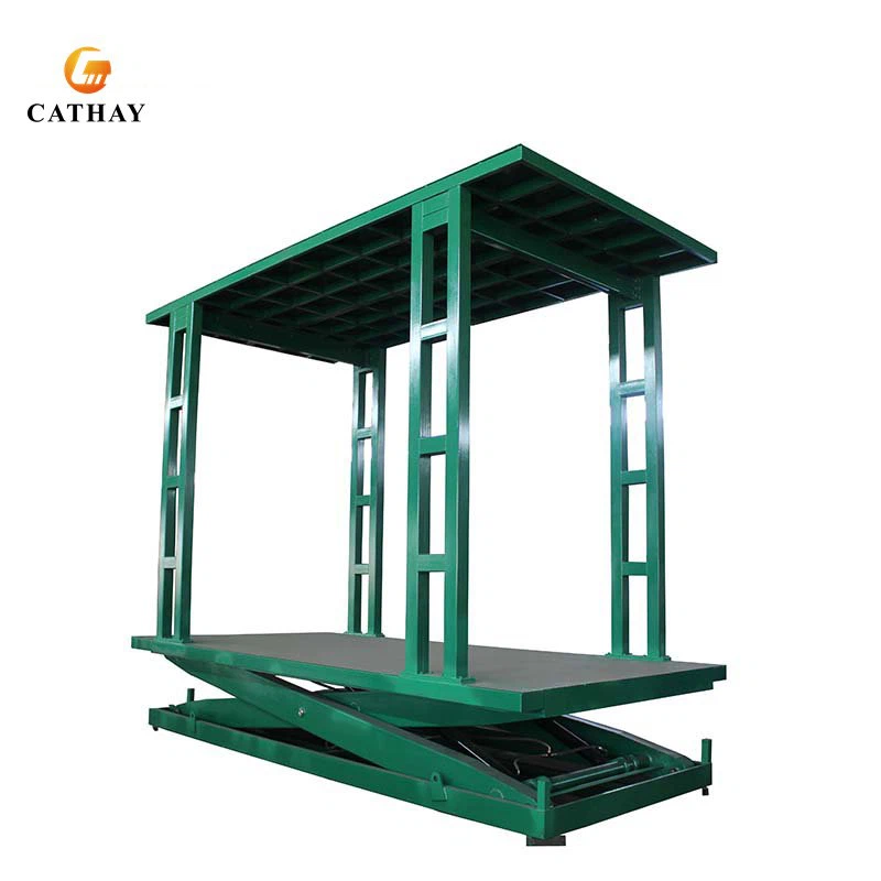 Podzemna garaža s hidravličnim dvigalom