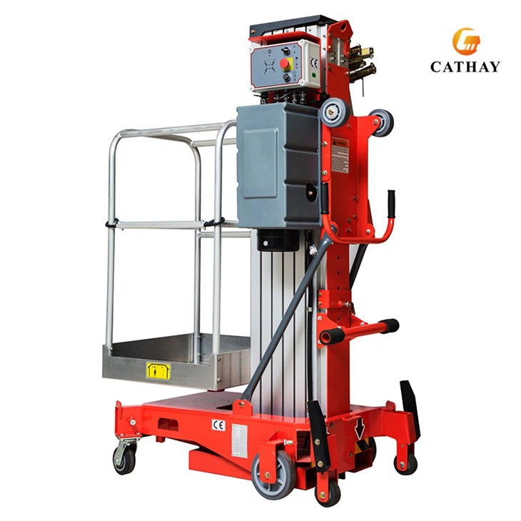 5~12 m aluminijasta dvižna delovna ploščad