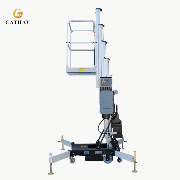 Hydraulic Single Mast Aluminum Lift