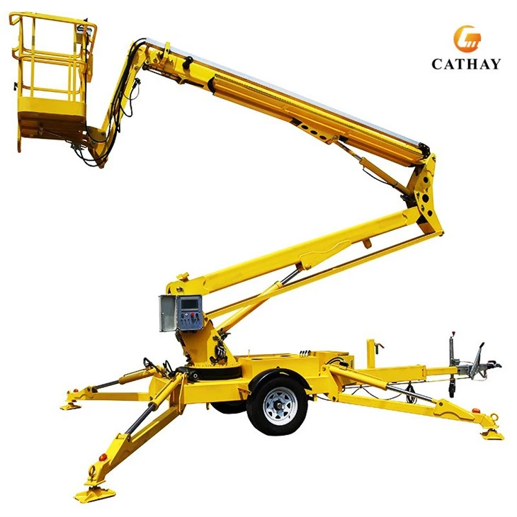 Towable Trailer Boom Lift Cherry Picker best