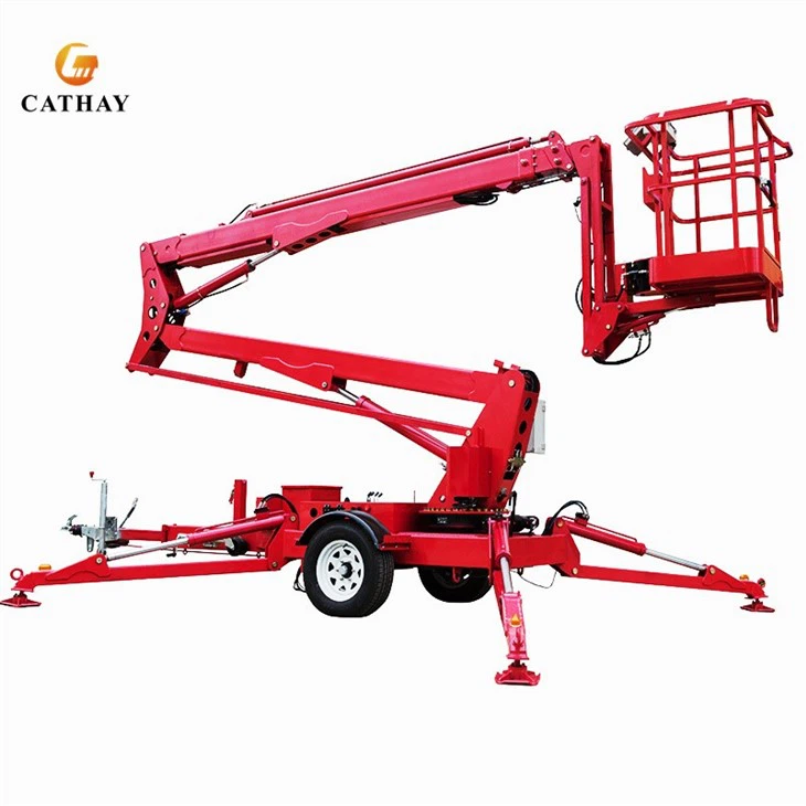 Aerial Trailer Boom Lift