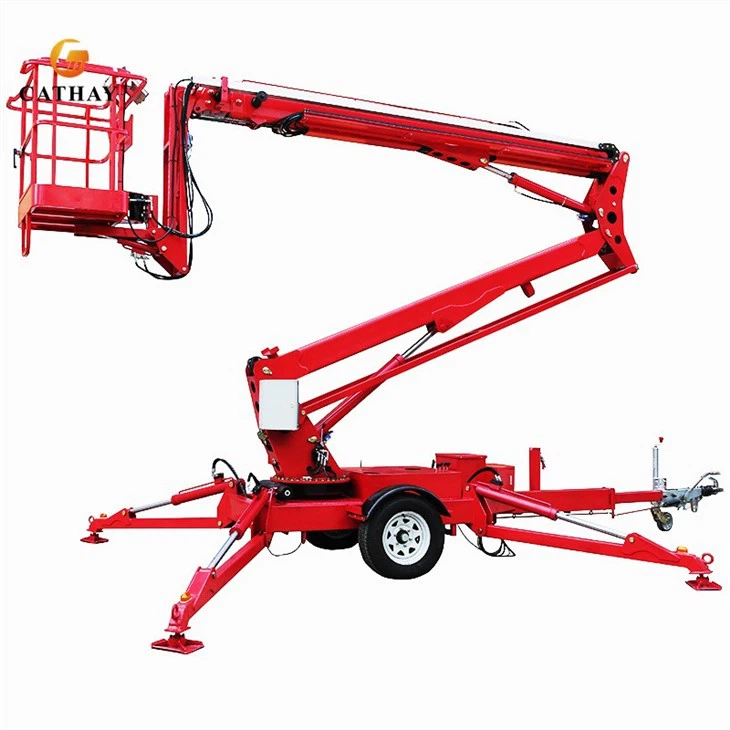 Aerial Trailer Boom Lift