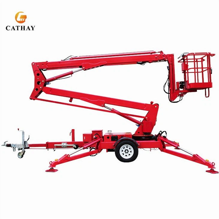 Aerial Trailer Boom Lift
